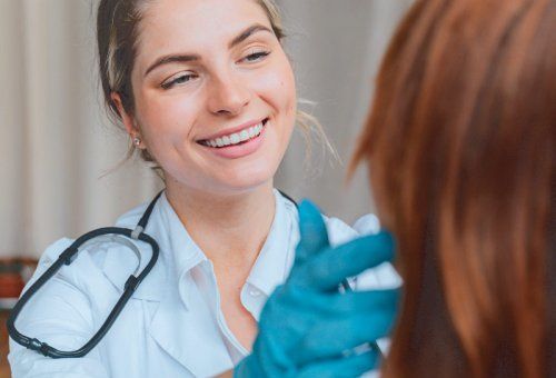 Servicio médico con FE Salud