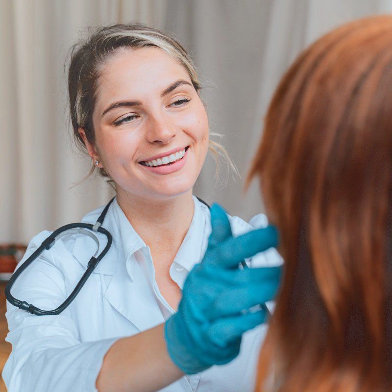 Servicio médico con FE Salud